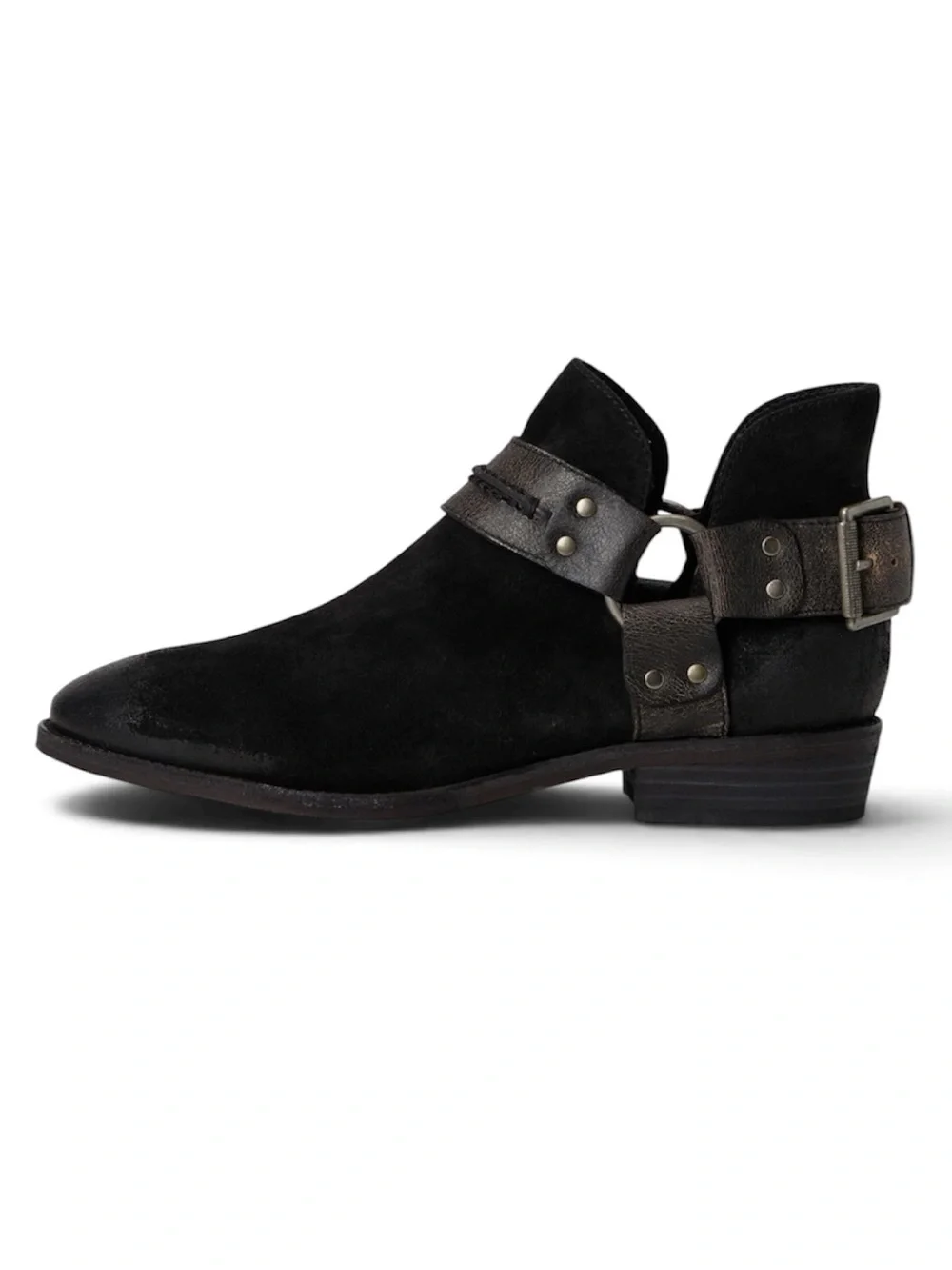 Free People Women’s Belle Harness Black Booties